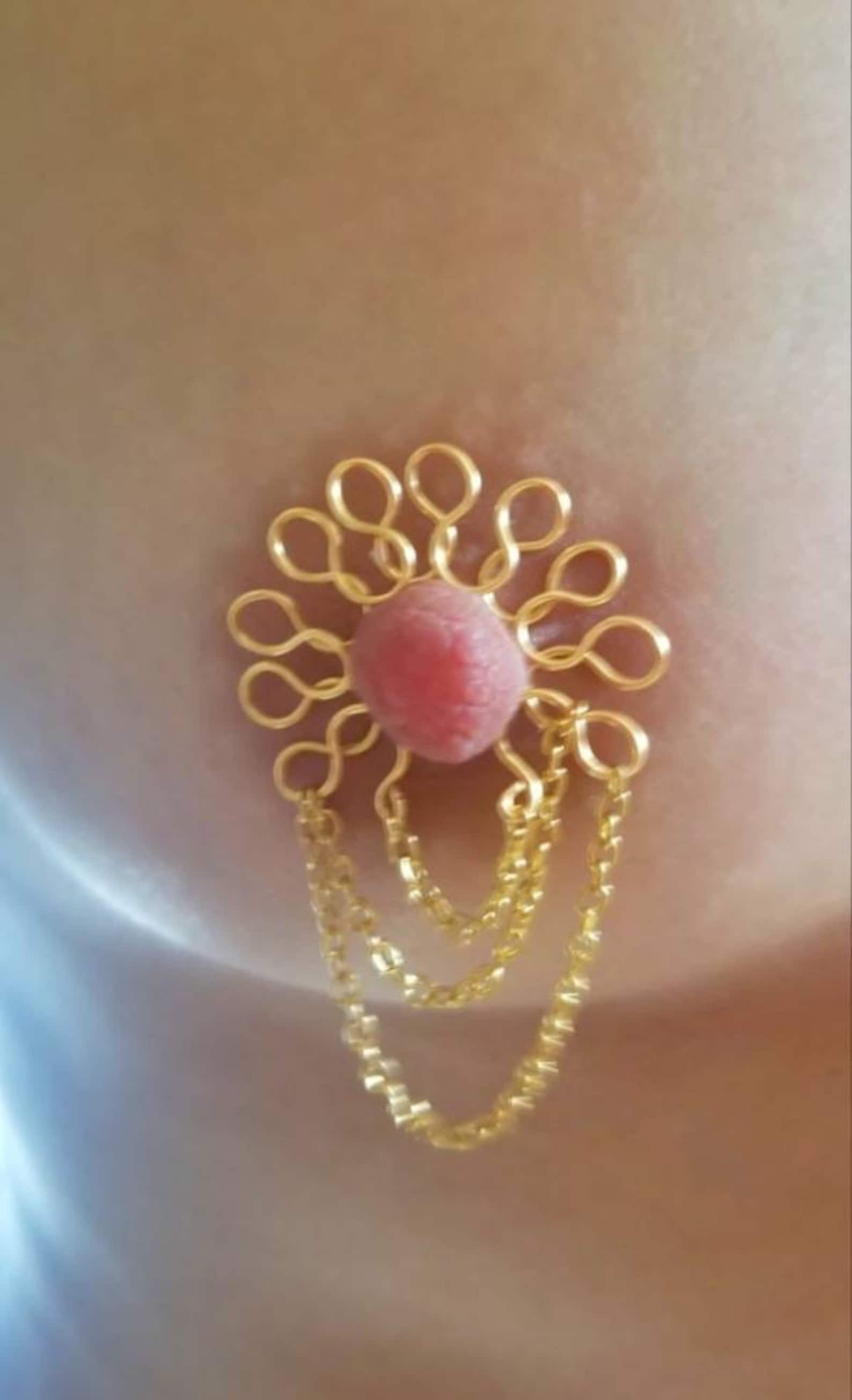 Регулируемые зажимы на соски Nipple Play® Non-Piercing Nipple Jewelry Crystal Gem California Exotic Novelties SE-2615-20-2 - California Exotic Novelties - Зажимы для сосков - Купить