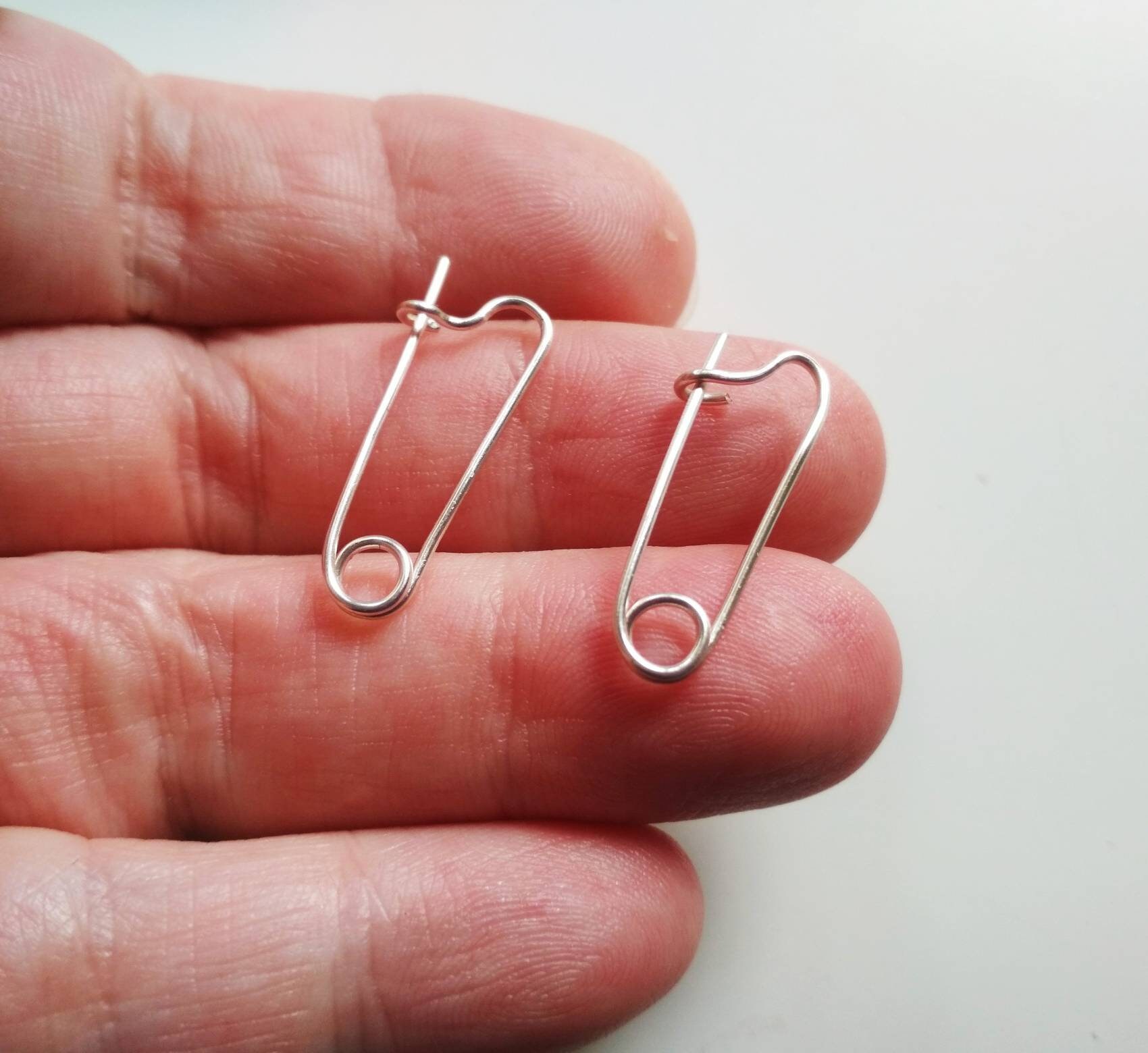 Safety Pin Nipple Barbell Nipple Ring Handmade Nipple Etsy UK