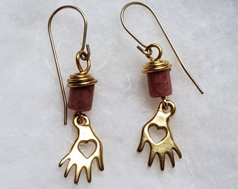 Original BGRedux Designs Jewelry Loving Hands Earrings