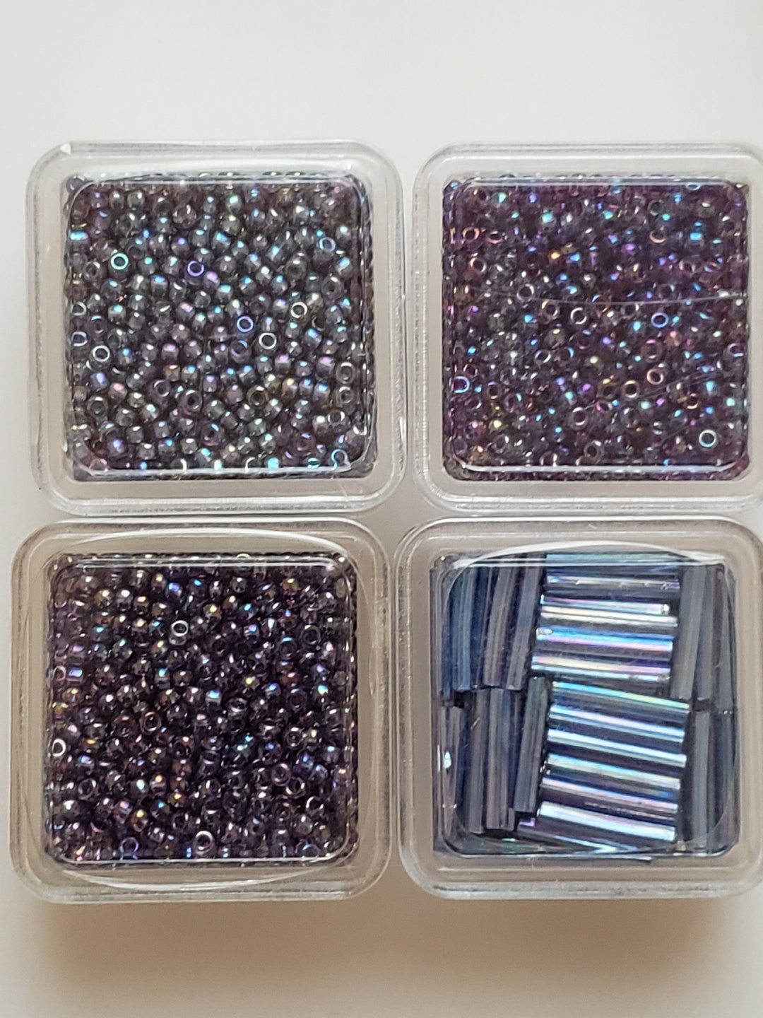 Gick Craft Seedbugle Bead Mixed Lot 4pcs GB16 Etsy