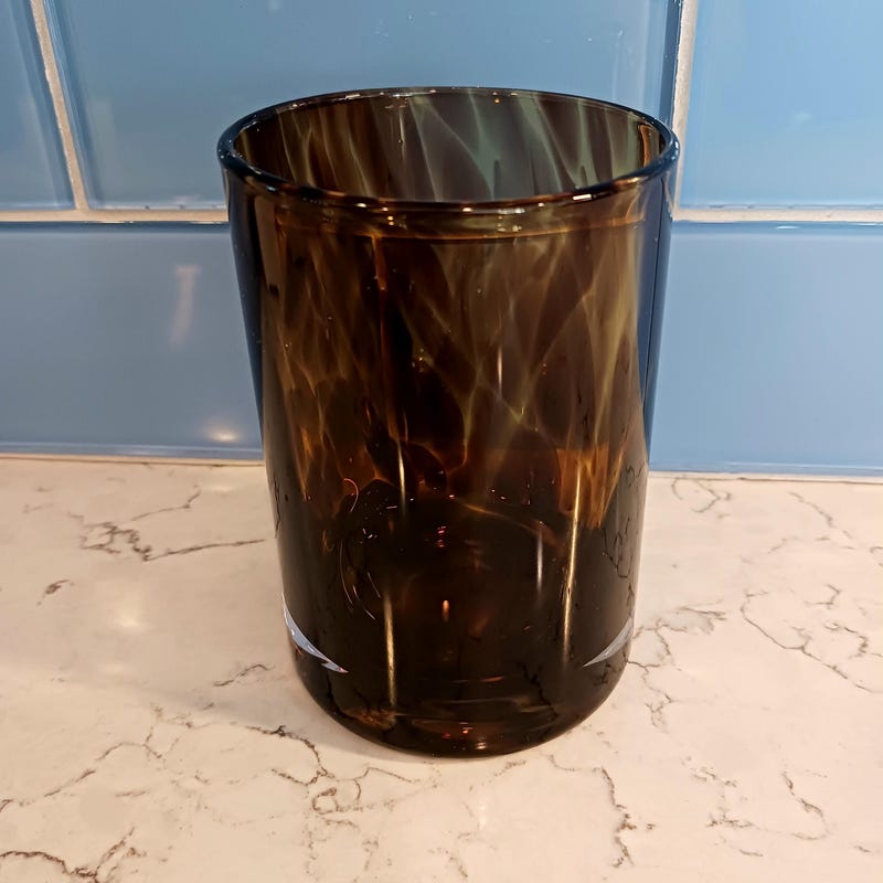 Tortoise Shell Glass - Etsy