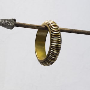 Vintage Brown Brass Bangle, Vintage Bracelet, Rustic Bracelet , Hippie Bangle, boho tribal style bracelet, ohtteam