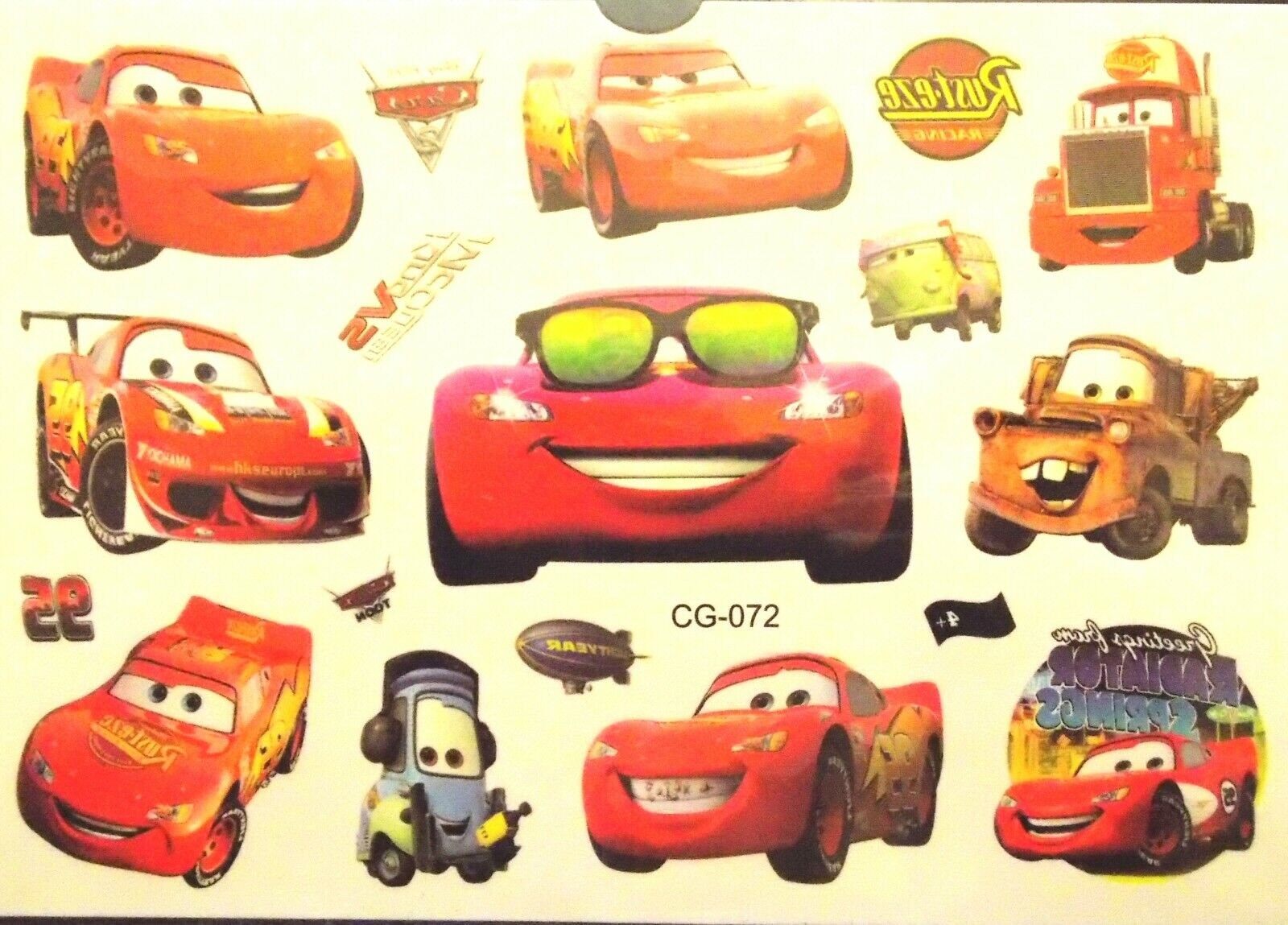 Pegatina for Sale con la obra « coche Rayo McQueen» de JensBeck