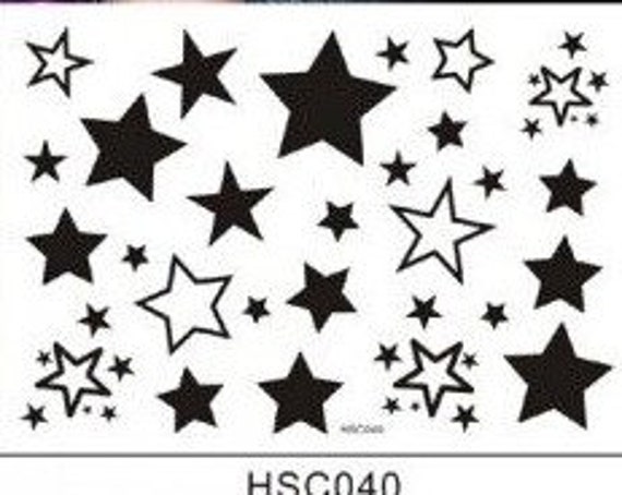 Various Size Stars Peace and Infinity Temporary Body Tattoos - Etsy Various Size Stars Peace and Infinity Temporary Body Tattoos - Etsy