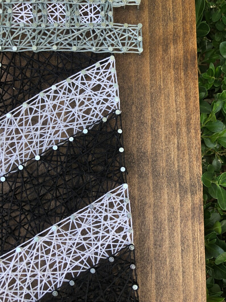 Lighthouse String Art Sign - Lighthouse Sign - Lighthouse Wooden Sign ...