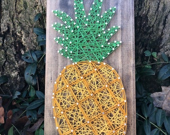 Pineapple String Art Sign for under 30 dollars