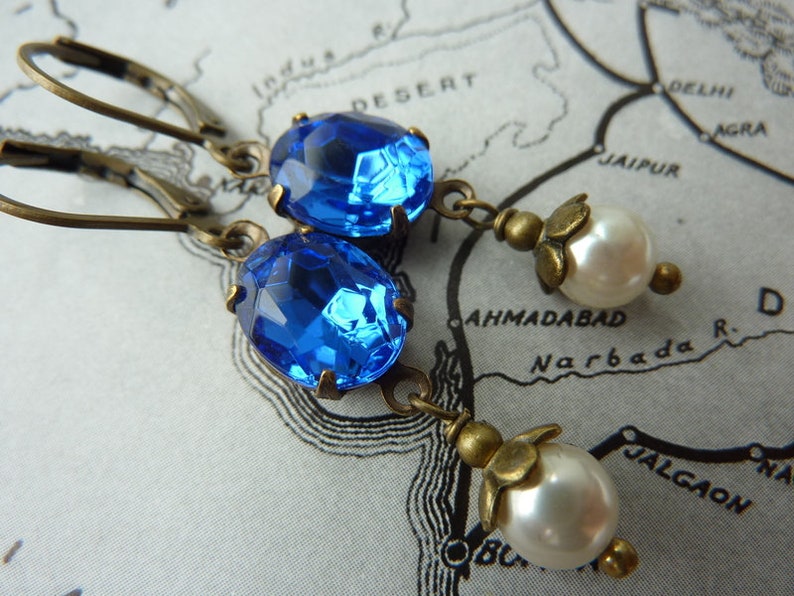 Elster Lillys blue heaven Earrings image 1