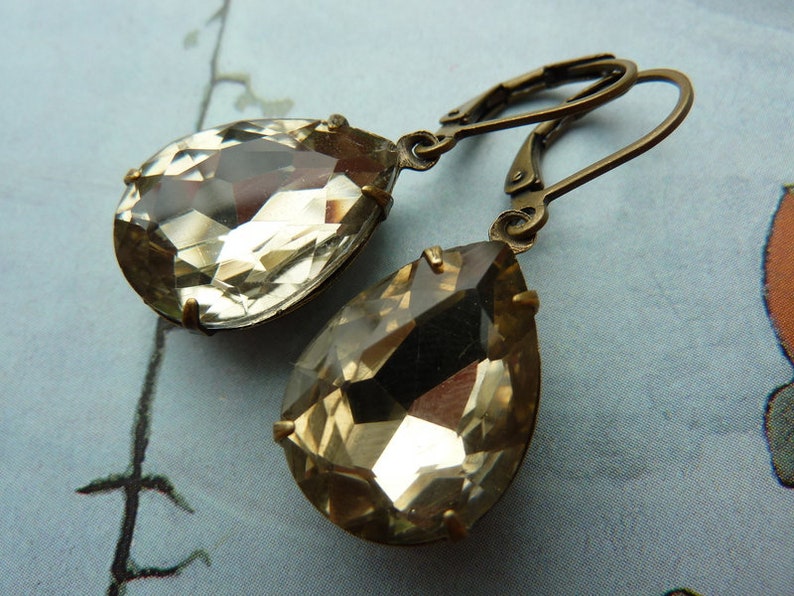 Elster Lillys golden glow Earrings image 1