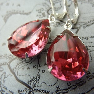 Elster Lillys pink party Earrings image 1