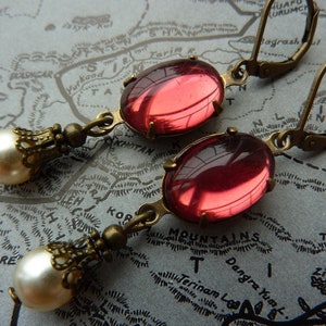 Elster Lillys pink passion Earrings image 1