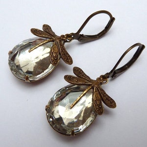 Elster Lilly's Crystal Dragellles Earrings image 3