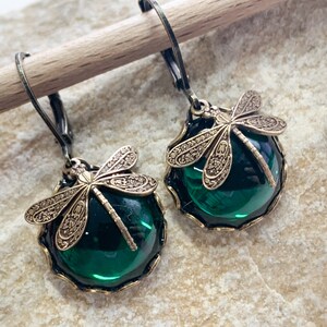 Magpie Lilly's Evergreen Libellchen Earrings image 1