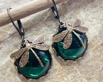 Magpie Lilly's Evergreen Libellchen | Earrings