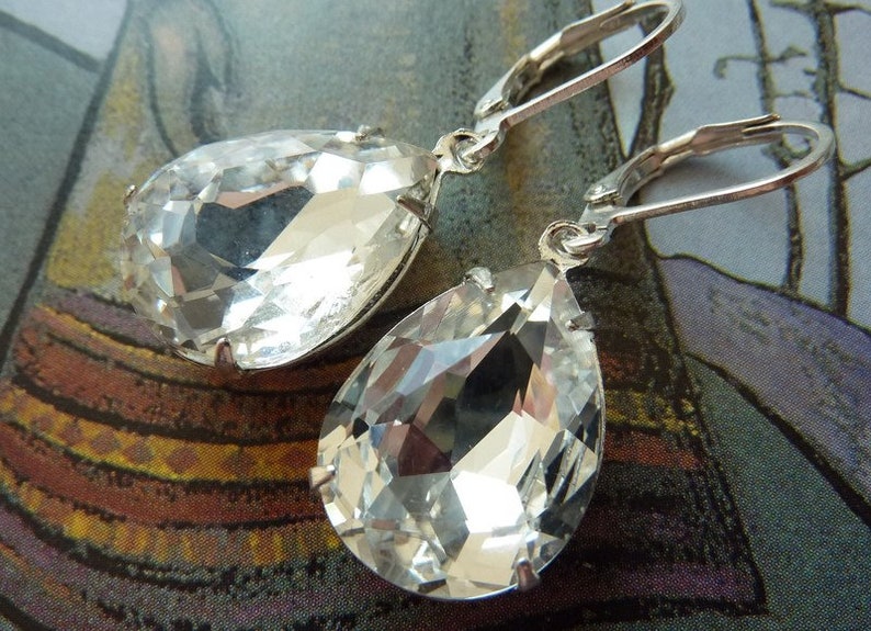 Elster Lilly's crystal sparkle Earrings image 1