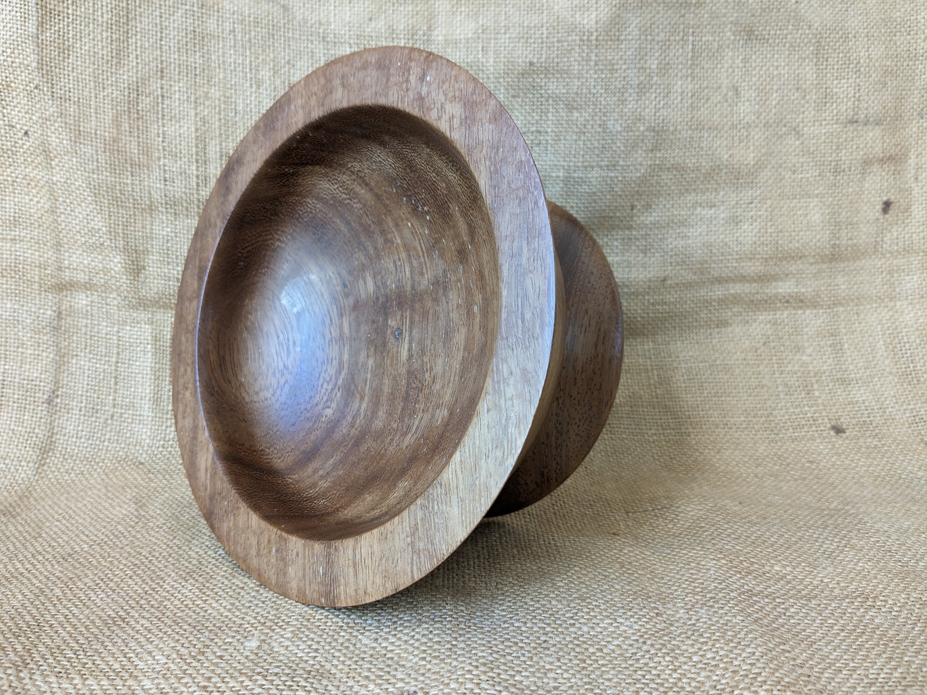 12+ Pedestal Wooden Bowl