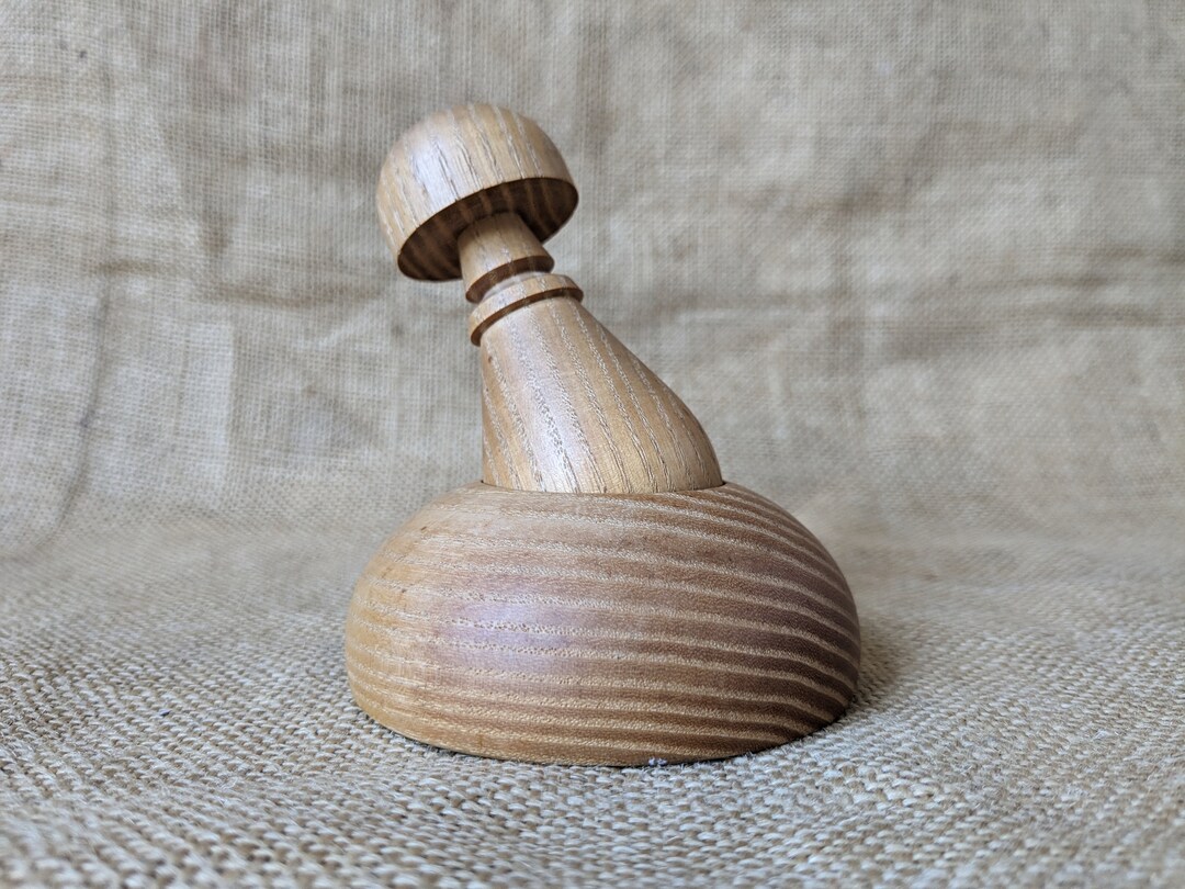 Vintage Wooden Ash Wood Garlic Smasher Press Etsy