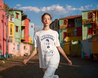 Camiseta Maradona El Pibe de Oro - Camiseta de fútbol Argentina