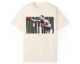 Micky Ward Boxing T-Shirt | Vintage Boxing Tee | Ward vs Gatti 2003 Fight Tee