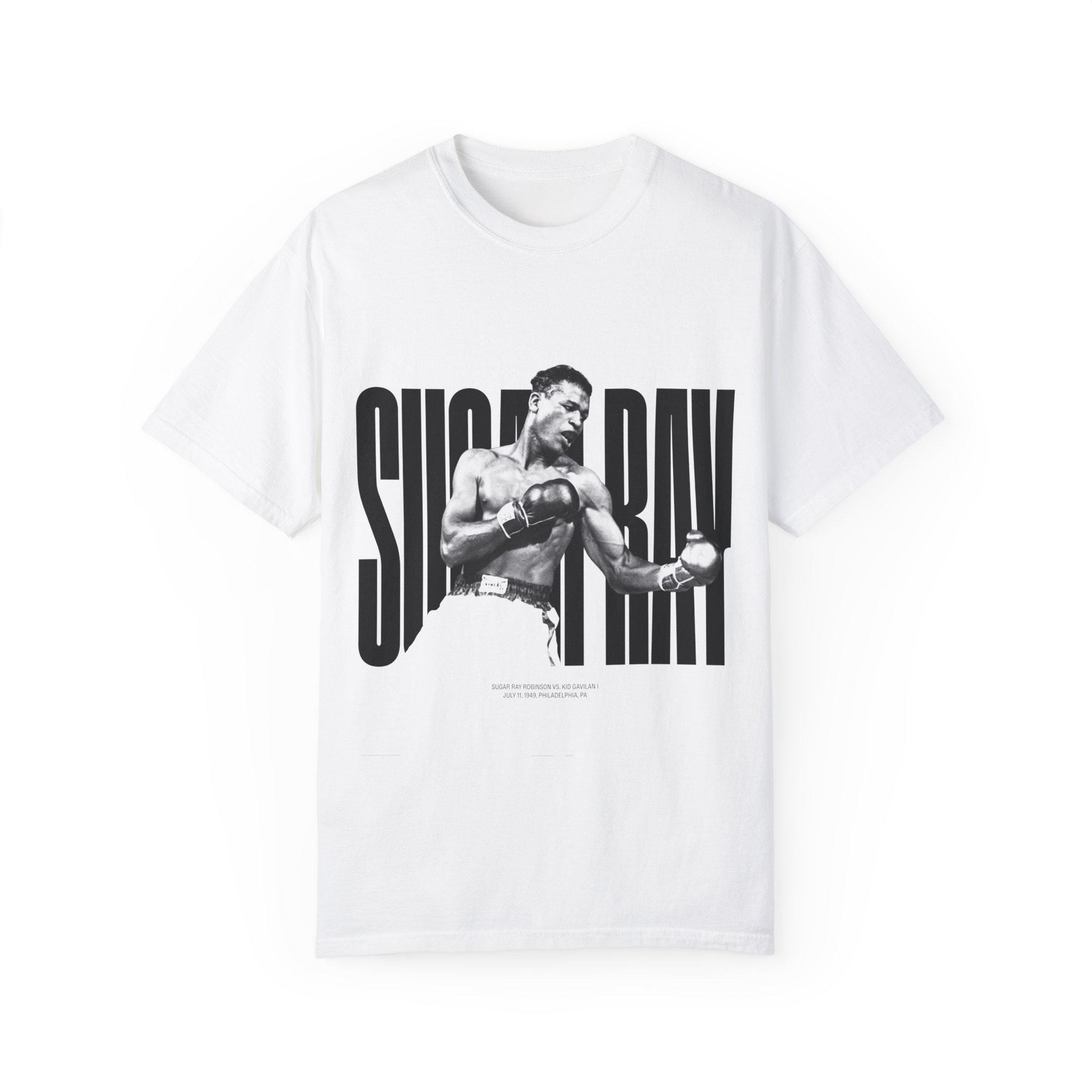 シュガー・レイ・ロビンソン対キッド・ガビラン ボクシング記念Tシャツ 