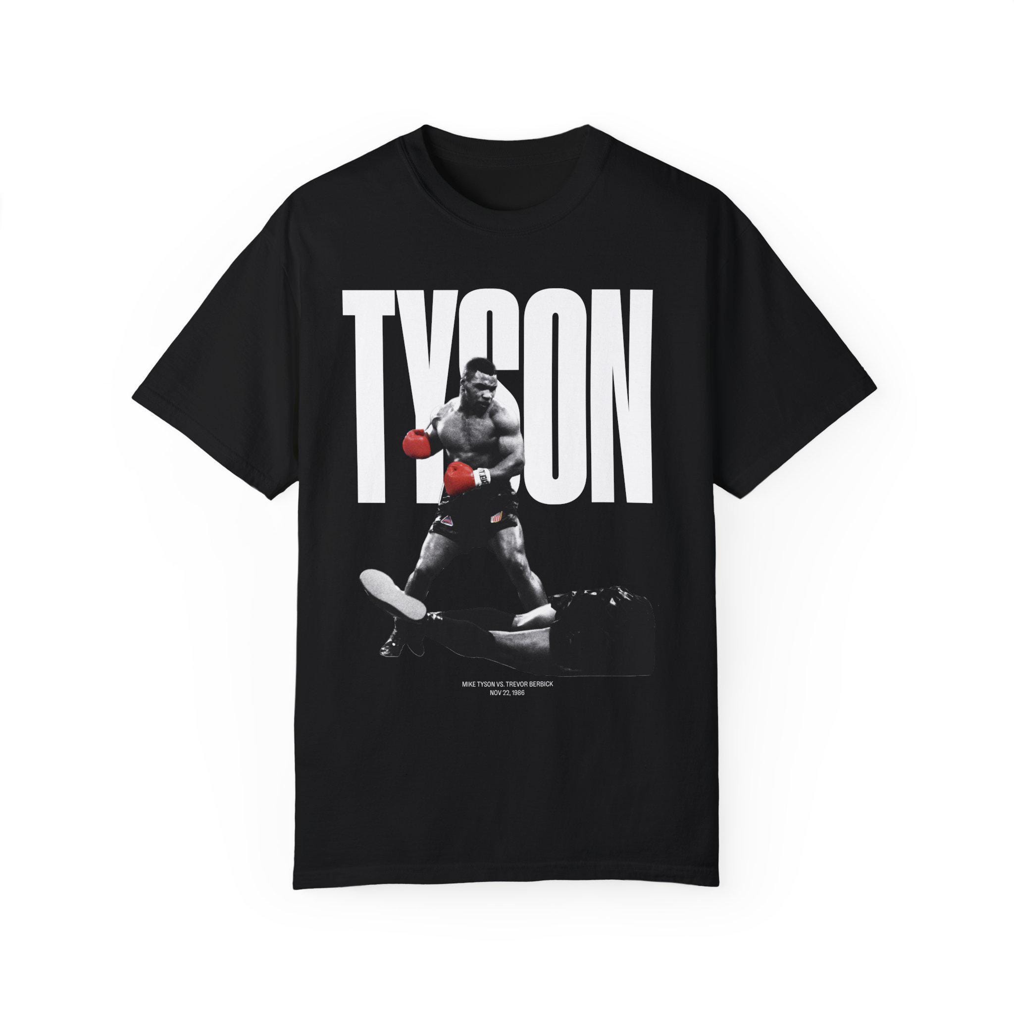 マイク・タイソン対トレバー・バービックTシャツ｜1986年ヘビー級 