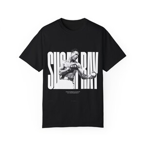 Sugar Ray Robinson vs Kid Gavilan Boxing Memorabilia T-Shirt | Vintage Fight Tribute