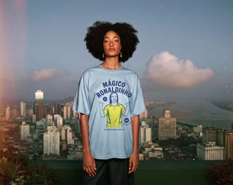Camiseta de fútbol Mágico Ronaldinho Brasil / Joga Bonito Camiseta gráfica