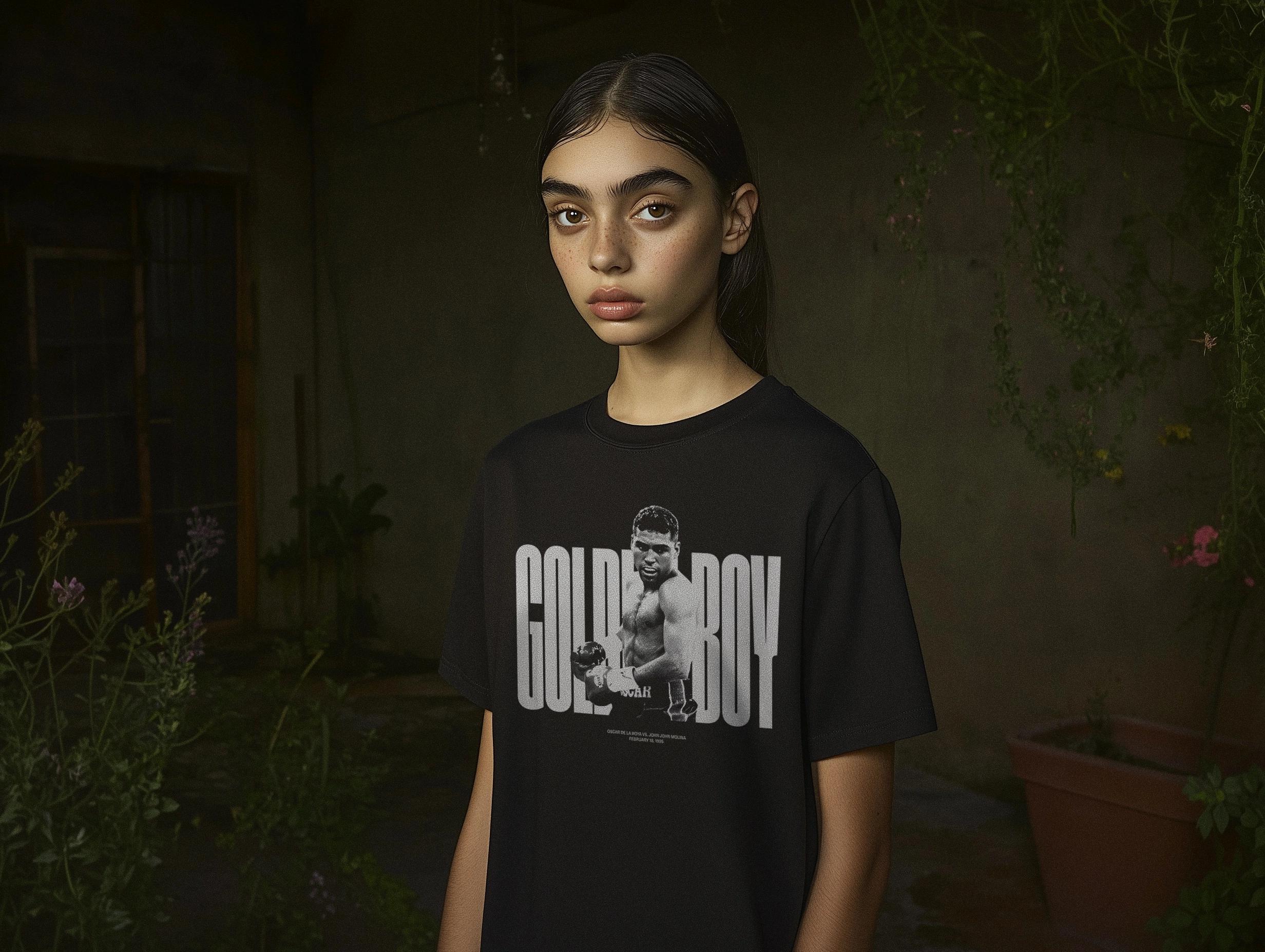 希少 デッドストック 90s オスカーデラホーヤ ヴィンテージ Tシャツ L