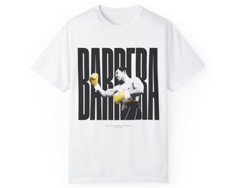 -shirt de boxe vintage The Baby Faced Assassin Marco Antonio Barrera | T-shirt emblématique Fight Tribute