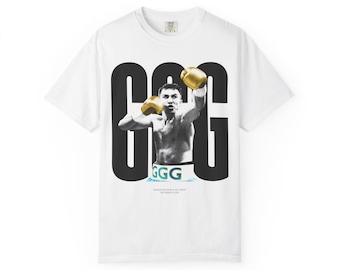 Gennady Golovkin GGG Boxing T-Shirt | Boxing Legend Tee | Golovkin vs Brook 2016 Fight Shirt
