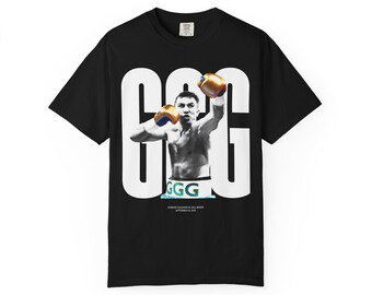Gennady Golovkin GGG Boxing T-shirt: Golovkin Vs Brook 2016 - Etsy