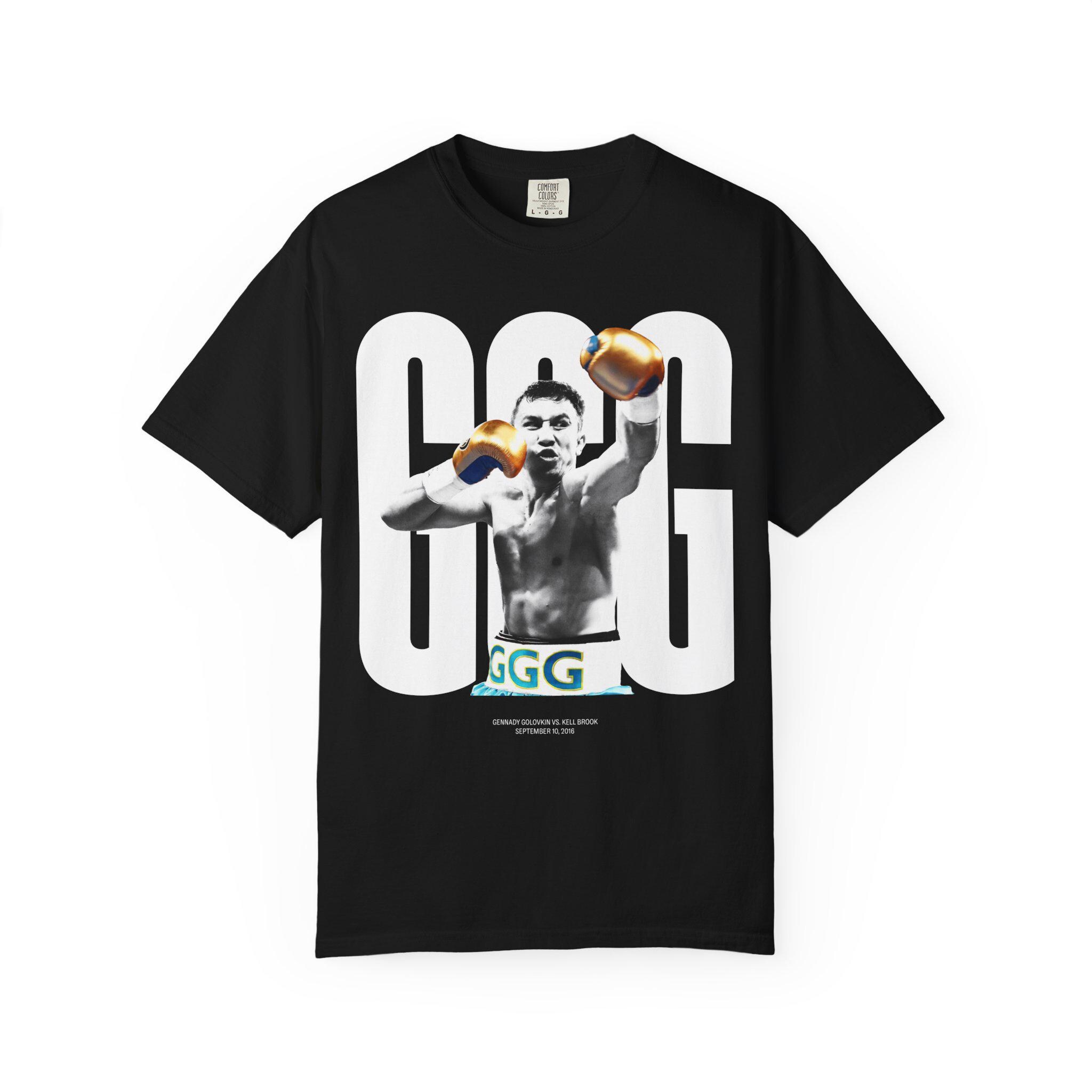 ゲンナジー・ゴロフキン GGG ボクシング T シャツ: ゴロフキン vs