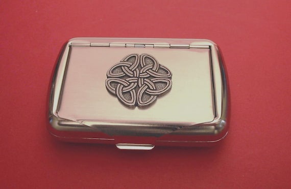 celtic tobacco tin Celtic Design Tobacco Tin With Hand Cast Pewter Motif, Trinket Tin, Fathers  Day Gift, Celtic Gift, Smoking Accessories, Irish Wedding Gift