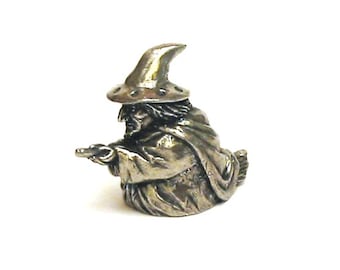 The Witch Thimble Pewter Collectible Thimble - Witch Gifts - Thanksgiving Gift - Halloween Gift - Mum Christmas Gift - Grandma Gift
