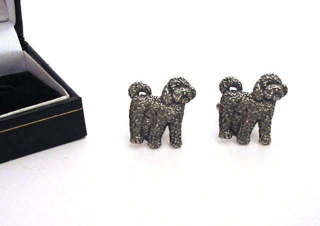 Cockapoo Dog Design Pewter Cufflinks Gift Boxed Husband | Etsy