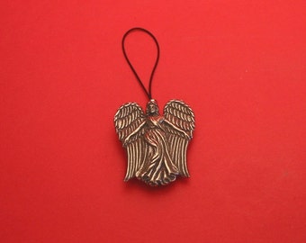 Guardian Angel Mobile Phone Charm - Guardian Angel Gift - Cadeau parrain - Angel Charm - Best Friend Christmas Gift