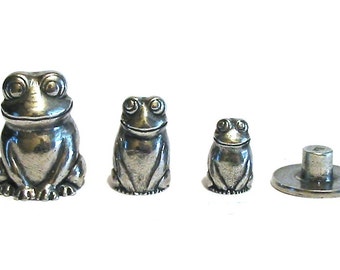 Frog Russian Doll Pewter Thimble - Collectors Thimble - Frog Thimbles - Frog Gift - Thimble Collector Gift - Frog lover Gift - Gift for Mum