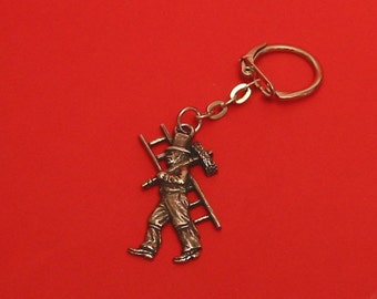 Chimney Sweep design Keyring - Good Luck Wedding Gift - Wedding Gift for the Couple - Good Luck Charm - Wedding Charm - Groomsmen Gifts