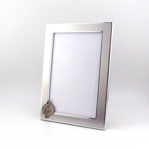 Treble Clef design Portrait 6" x 4" Picture Frame  With Hand Cast Pewter Motif, Musician Gift, Music Teacher Student Music Gift