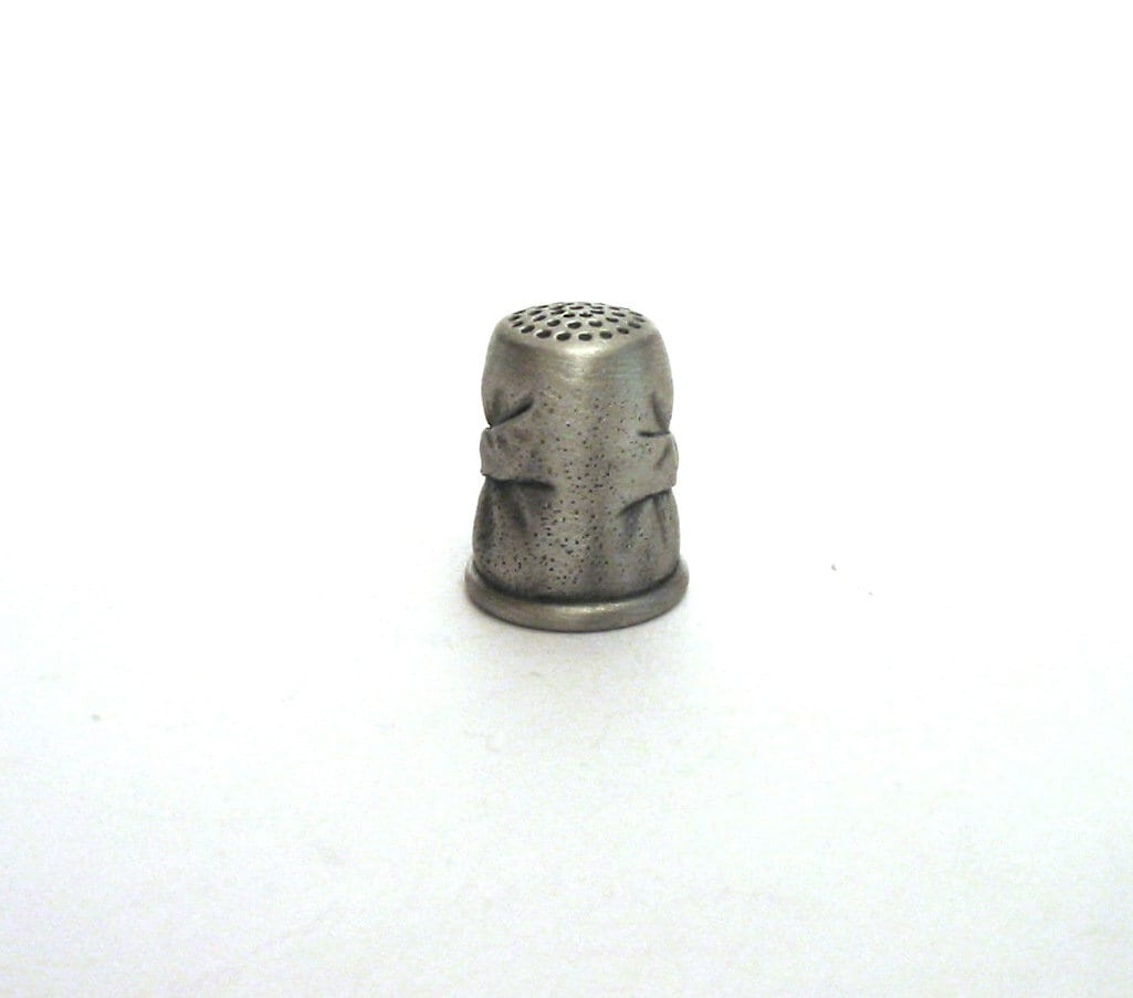 Hug Thimble Antique Pewter Collectors Thimble Missing You Etsy