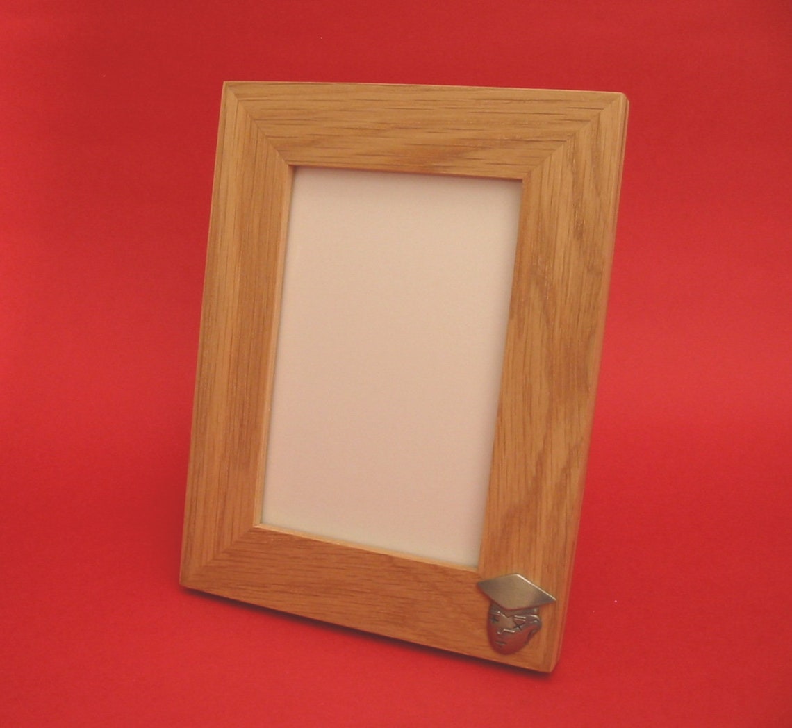 Maths Teacher Design Real Oak Picture Frame 6" X 4" With Hand Cast ...