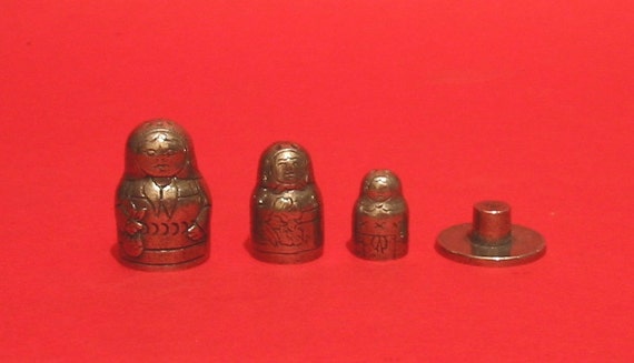 Teacher Russian Doll Collectors Thimble Stacking Dolls Teacher End of Term Gift