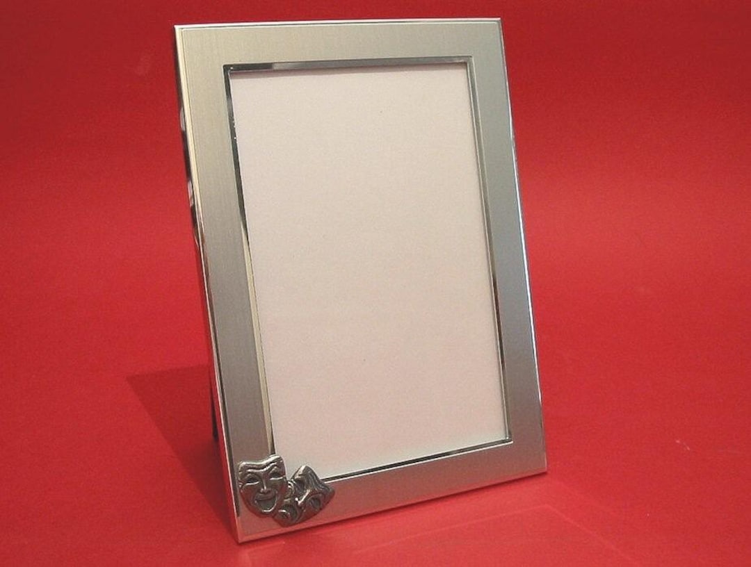Comedy Tragedy Masks Portrait Picture Frame 6