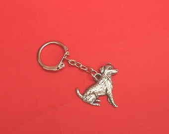 Jack Russell Terrier Zinn Schlüsselring - Jack Russell Schlüsselanhänger - Jack Russell Terrier Geschenk - Hund Mama Geschenk - Hund Schlüsselring - Hund Weihnachtsgeschenk