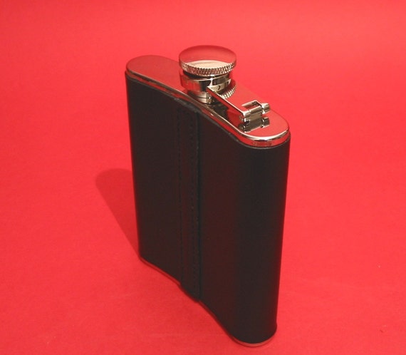 Flachmann Mit Saxofon-Gravur – 190 Ml, Gebürsteter Edelstahl, Perfektes Geschenk Für Musikfans