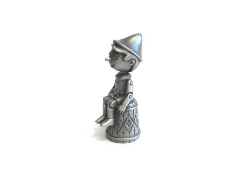 Pinocchio Thimble Pewter Collectors Thimble Pinocchio Gift Etsy