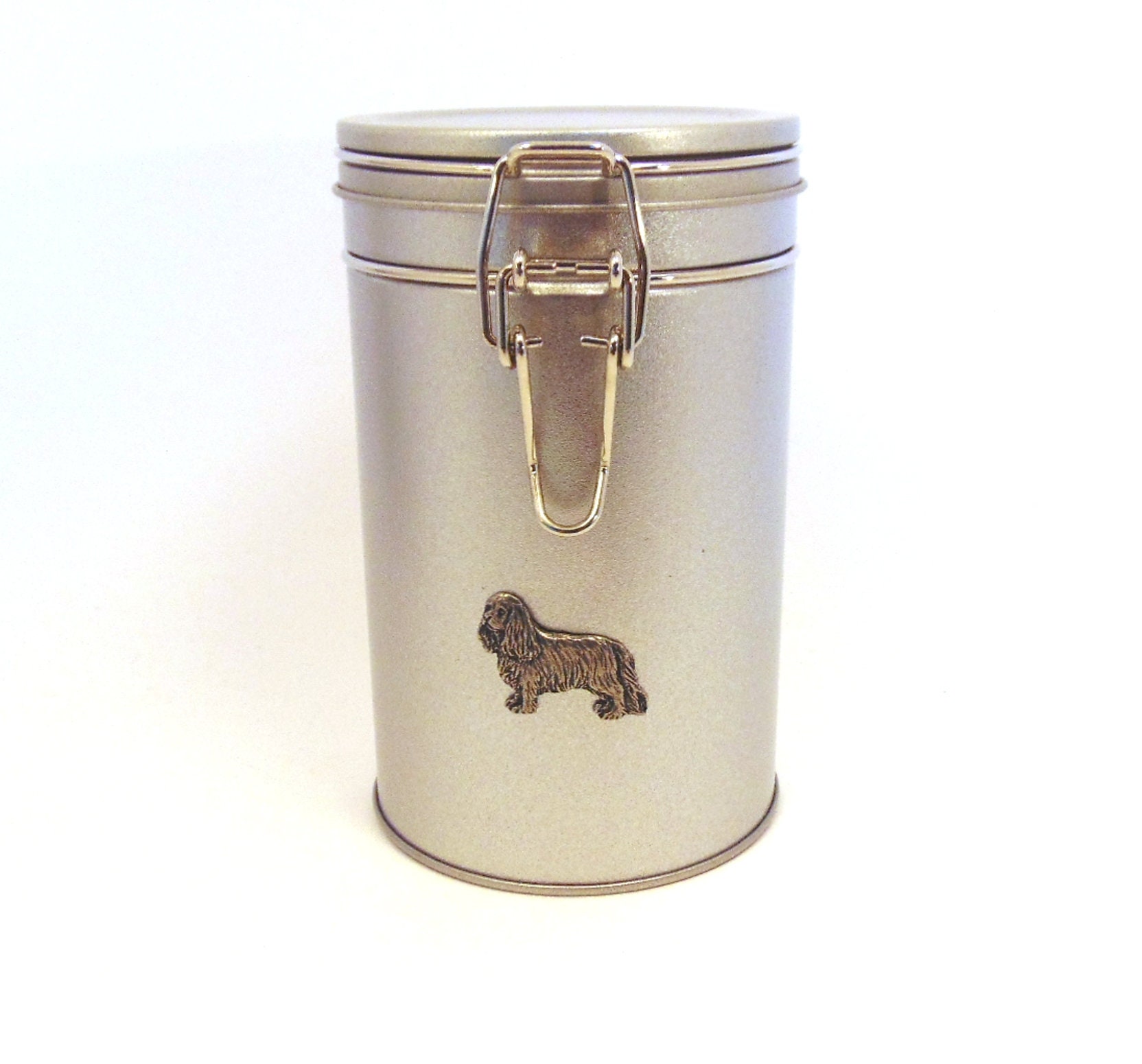 King Charles Spaniel Design Hund Leckerli Dose mit Zinn Motiv Etsy