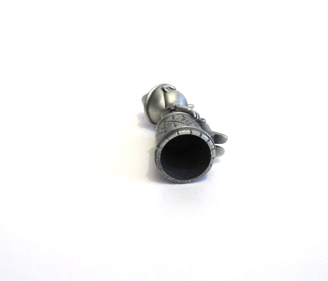 Pinocchio Thimble Pewter Collectors Thimble Pinocchio Gift Etsy