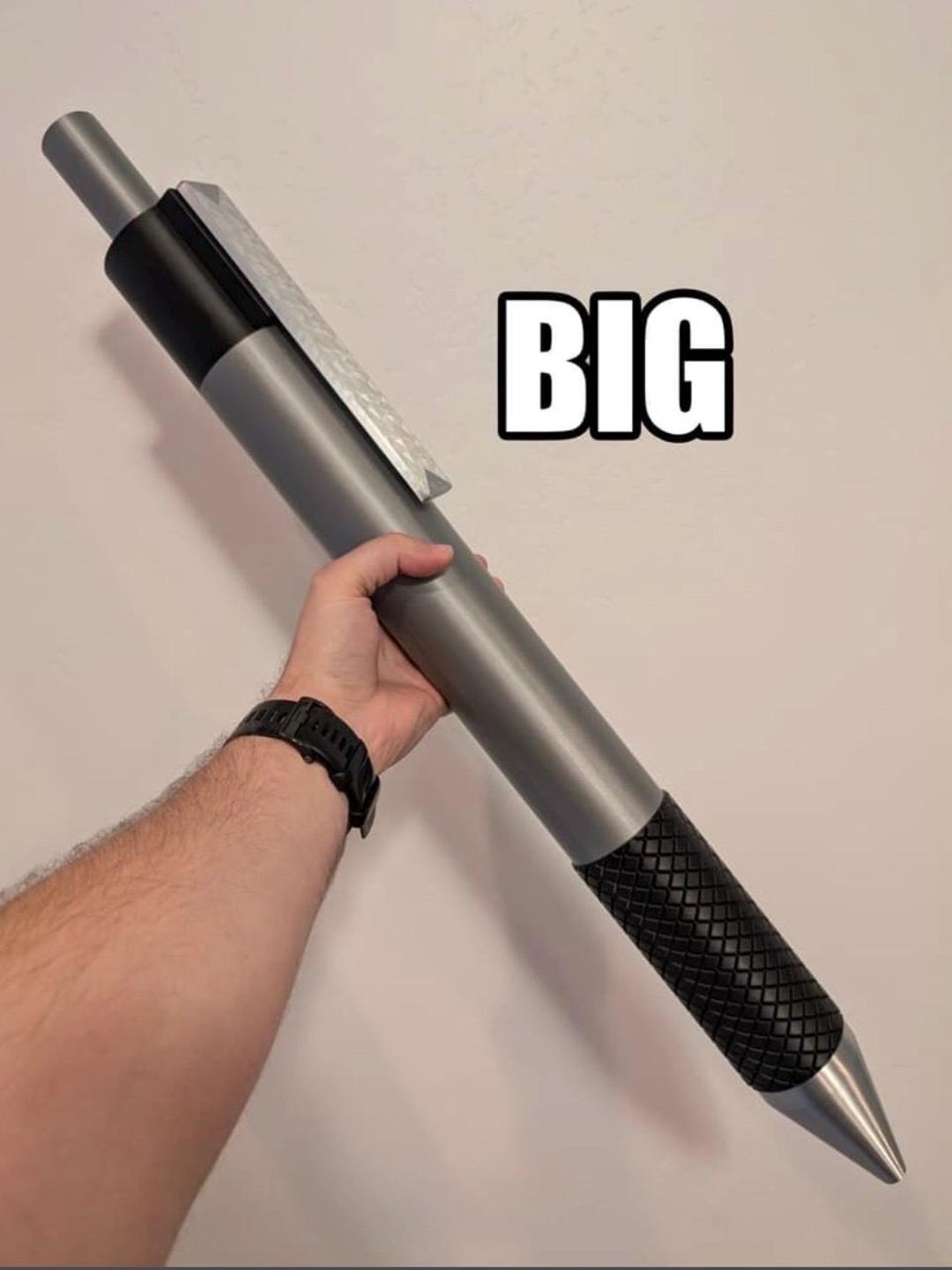 Giant Bic Pen Replica | Oversized Novelty Pen for Office Decor, Teacher ...