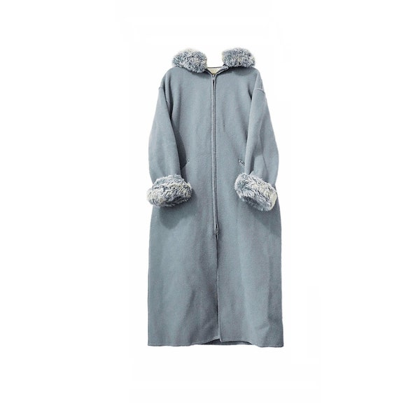 Ankle Length Coat Etsy