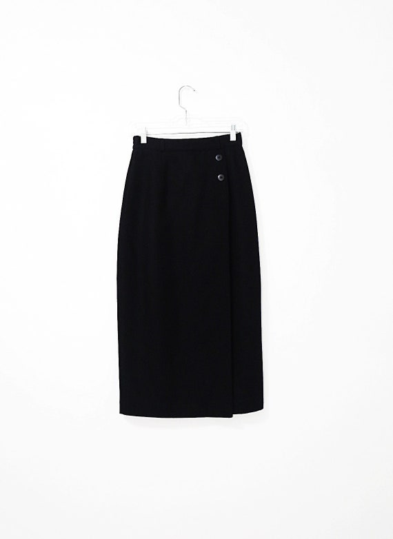 Vintage Wool Pencil Skirt - Norton McNaughton Skir